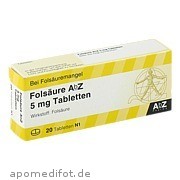 Folsäure AbZ 5mg Tabletten AbZ Pharma GmbH