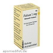 Bild für Bild für Folsan 5mg - 100&nbsp;Stück von Teofarma s.r.l.