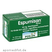 Bild für Espumisan Perlen - 50 Stück von BERLIN-CHEMIE AG Bild für Bild für Espumisan Perlen - 50 Stück von BERLIN-CHEMIE AG