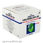 Additiva Calcium 1000mg  +  Vit. D3 Dr. B. Scheffler Nachf.  GmbH & Co.  Kg