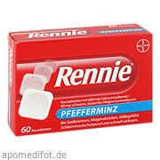 Bild für RENNIE - 60 Stück von Bayer Vital GmbH Bild für Bild für RENNIE - 60 Stück von Bayer Vital GmbH