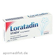 Bild für Bild für Loratadin STADA 10mg Tabletten - 20&nbsp;Stück von STADAPHARM GmbH