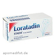 Bild für Bild für Loratadin STADA 10mg Tabletten - 100&nbsp;Stück von STADAPHARM GmbH