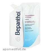 Bepanthol Intensiv Körperlotion Nachfuellbeutel Bayer Vital GmbH