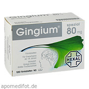 Bild für Gingium spezial 80 - 120 Stück von Hexal AG Bild für Bild für Gingium spezial 80 - 120 Stück von Hexal AG