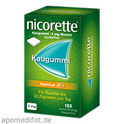 Bild für Nicorette 2mg Freshfruit Kaugummi - 105 Stück von Johnson & Johnson GmbH (OTC) Bild für Bild für Nicorette 2mg Freshfruit Kaugummi - 105 Stück von Johnson & Johnson GmbH (OTC)