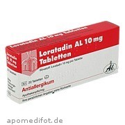 Loratadin Al 10mg Aliud Pharma GmbH