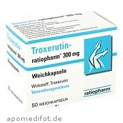 Troxerutin - ratiopharm 300mg Weichkapseln ratiopharm GmbH