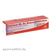 Calcium - D3 Al Brausetabletten Aliud Pharma GmbH