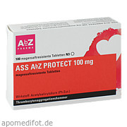 Ass AbZ Protect 100 mg magensaftresistente Tabl AbZ Pharma GmbH