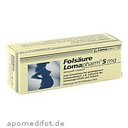 Bild für Folsäure Lomapharm 5mg - 50 Stück von LOMAPHARM Rudolf Lohmann GmbH KG Bild für Bild für Folsäure Lomapharm 5mg - 50 Stück von LOMAPHARM Rudolf Lohmann GmbH KG