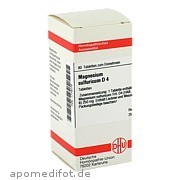 Magnesium Sulf D 4 Dhu - Arzneimittel GmbH & Co.  Kg