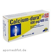Calcium - dura Vit D3 600mg/400 I. E.  Mylan dura GmbH