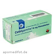 Cetirigamma 10mg Filmtabletten Aaa  -  Pharma GmbH
