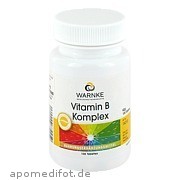 Bild für Vitamin B Komplex - 100 Stück von Warnke Vitalstoffe GmbH Bild für Bild für Vitamin B Komplex - 100 Stück von Warnke Vitalstoffe GmbH