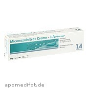 Miconazolnitrat Creme  -  1 A Pharma 1 A Pharma GmbH