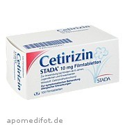 Cetirizin Stada 10mg Filmtabletten Stadapharm GmbH