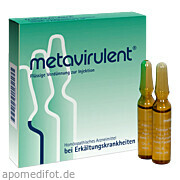 Bild für METAVIRULENT - 5X2 Milliliter von meta Fackler Arzneimittel GmbH Bild für Bild für METAVIRULENT - 5X2 Milliliter von meta Fackler Arzneimittel GmbH