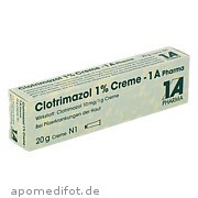 Clotrimazol 1% Creme  -  1 A Pharma 1 A Pharma GmbH