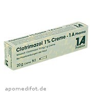 Bild für Clotrimazol 1% Creme - 1 A Pharma - 20 Gramm von 1 A Pharma GmbH Bild für Bild für Clotrimazol 1% Creme - 1 A Pharma - 20 Gramm von 1 A Pharma GmbH