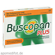 Buscopan Plus Sanofi - Aventis Deutschland GmbH Gb Selbstmedikation /Consumer - Care