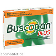 Bild für Bild für BUSCOPAN PLUS - 20&nbsp;Stück von Sanofi-Aventis Deutschland GmbH GB Selbstmedikation /Consumer-Care