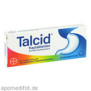 Bild für TALCID - 20 Stück von Bayer Vital GmbH Bild für Bild für TALCID - 20 Stück von Bayer Vital GmbH