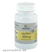 Bild für Lecithin 500mg - 100 Stück von Warnke Vitalstoffe GmbH Bild für Bild für Lecithin 500mg - 100 Stück von Warnke Vitalstoffe GmbH