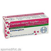 Cetirizin Hexal Tropfen bei Allergien Hexal AG