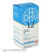 Bild für Bild für BIOCHEMIE DHU 12 CALCIUM SULFURICUM D 6 - 200&nbsp;Stück von DHU-Arzneimittel GmbH & Co. KG