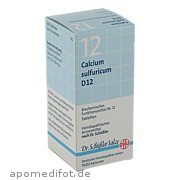 Bild für Bild für BIOCHEMIE DHU 12 CALCIUM SULFURICUM D12 - 200&nbsp;Stück von DHU-Arzneimittel GmbH & Co. KG