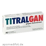 Titralgan gegen Schmerzen Berlin - Chemie AG