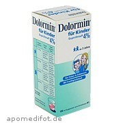 Bild für Bild für Dolormin für Kinder Ibuprofensaft 4% - 100&nbsp;Milliliter von Johnson & Johnson GmbH (OTC)