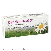 Cetirizin - Adgc Ksk - Pharma Vertriebs AG