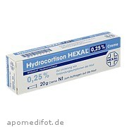 Hydrocortison - Hexal 0. 25% Creme Hexal AG