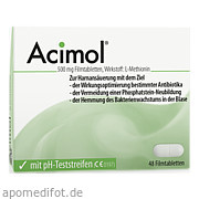 Acimol mit Ph - Teststreifen Dr. R. Pfleger GmbH