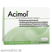 Acimol mit Ph - Teststreifen Dr. R. Pfleger GmbH