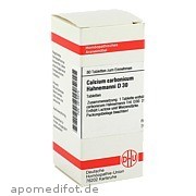 Calcium Carb Hahnem D30 Dhu - Arzneimittel GmbH & Co.  Kg