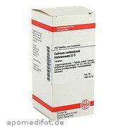 Calcium Carb Hahnem D 3 Dhu - Arzneimittel GmbH & Co.  Kg