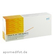Bild für Calcium D3 acis 1000mg/880I.E. - 40 Stück von acis Arzneimittel GmbH Bild für Bild für Calcium D3 acis 1000mg/880I.E. - 40 Stück von acis Arzneimittel GmbH