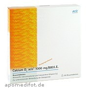 Bild für Calcium D3 acis 1000mg/880I.E. - 100 Stück von acis Arzneimittel GmbH Bild für Bild für Calcium D3 acis 1000mg/880I.E. - 100 Stück von acis Arzneimittel GmbH
