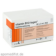 Bild für vitamin B 12-loges Injektionslösung - 50X2 Milliliter von Dr. Loges + Co. GmbH Bild für Bild für vitamin B 12-loges Injektionslösung - 50X2 Milliliter von Dr. Loges + Co. GmbH