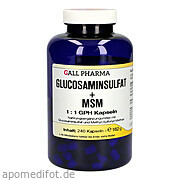Glucosaminsulfat  +  Msm 1:1 Kapseln Hecht - Pharma GmbH