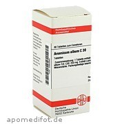 Bild für ARSENICUM ALB C30 - 80 Stück von DHU-Arzneimittel GmbH & Co. KG Bild für Bild für ARSENICUM ALB C30 - 80 Stück von DHU-Arzneimittel GmbH & Co. KG