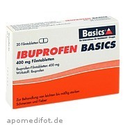 Ibuprofen Basics 400mg Filmtabletten Basics GmbH
