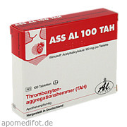 Bild für Bild für ASS AL 100 TAH - 100 Stück von ALIUD Pharma GmbH