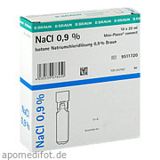 Kochsalzlösung 0. 9% Mini - Plasco connect B.  Braun Melsungen AG
