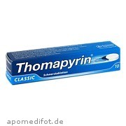 Thomapyrin Classic Schmerztabletten Sanofi - Aventis Deutschland GmbH Gb Selbstmedikation /Consumer - Care
