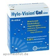Bild für Bild für Hylo-Vision Gel sine - 20X0.35&nbsp;Milliliter von OmniVision GmbH