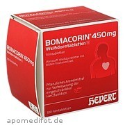 Bild für Bomacorin 450mg Weißdorntabletten N - 100 Stück von Hevert Arzneimittel GmbH & Co. KG Bild für Bild für Bomacorin 450mg Weißdorntabletten N - 100 Stück von Hevert Arzneimittel GmbH & Co. KG
